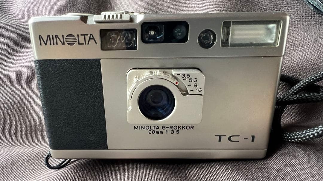 MINOLTA TC-1 コンパクトフィルムカメラ ミノルタ