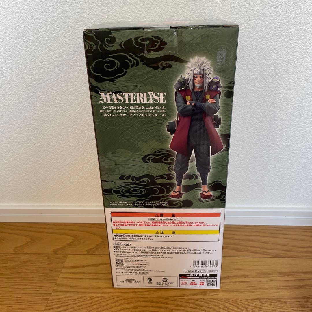 ナルト　一番くじ　自来也（仙人モード） MASTERLISE E賞