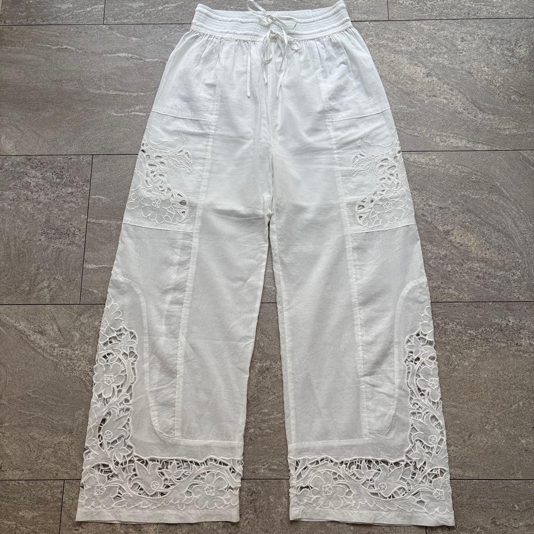 アンヌーク anuke Cutwork Lace Pants