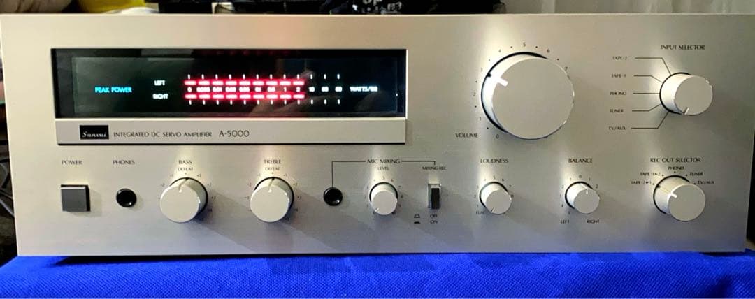 P*L様 Sansui プリメインアンプ A-5000 サンスイ 動作品