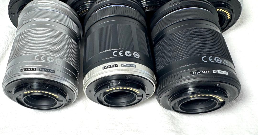 Olympus M.ZUIKO 40-150mm 7本レンズセット #2554