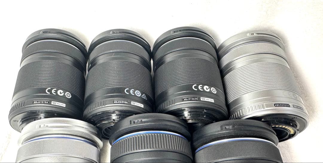 Olympus M.ZUIKO 40-150mm 7本レンズセット #2554