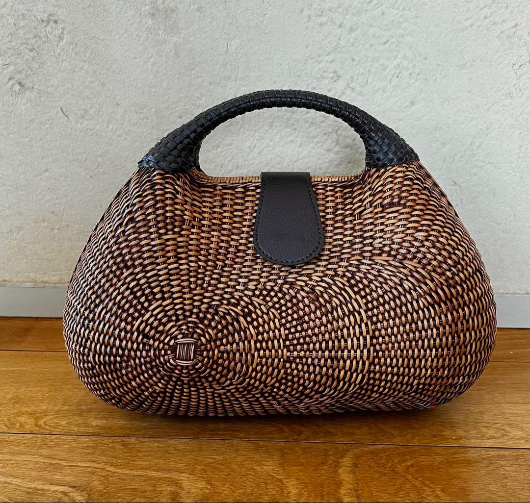 【専用】ラタンかごバッグ アテンペatenpeアレックスLサイズ