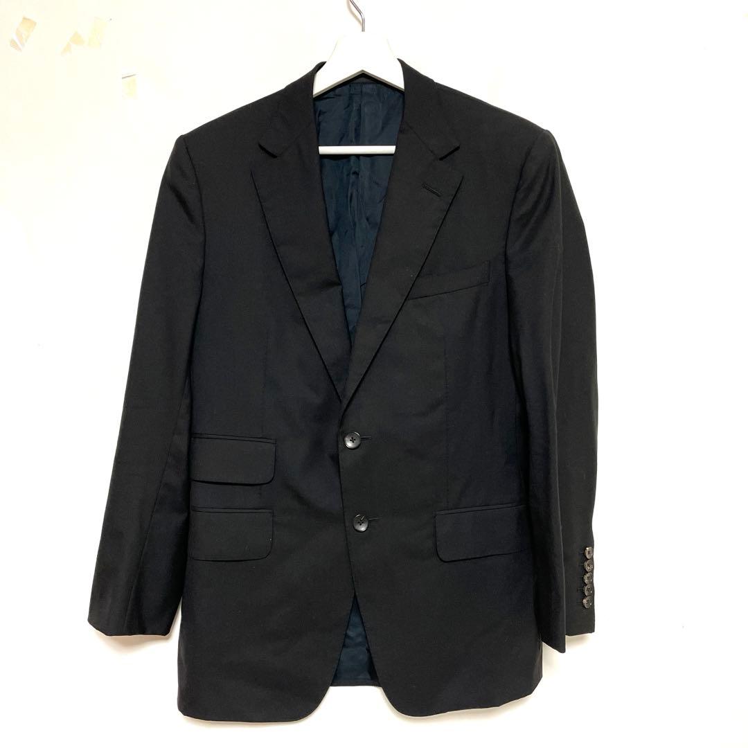 GUCCI グッチ ウール テーラードジャケット 48R ブラック 中古