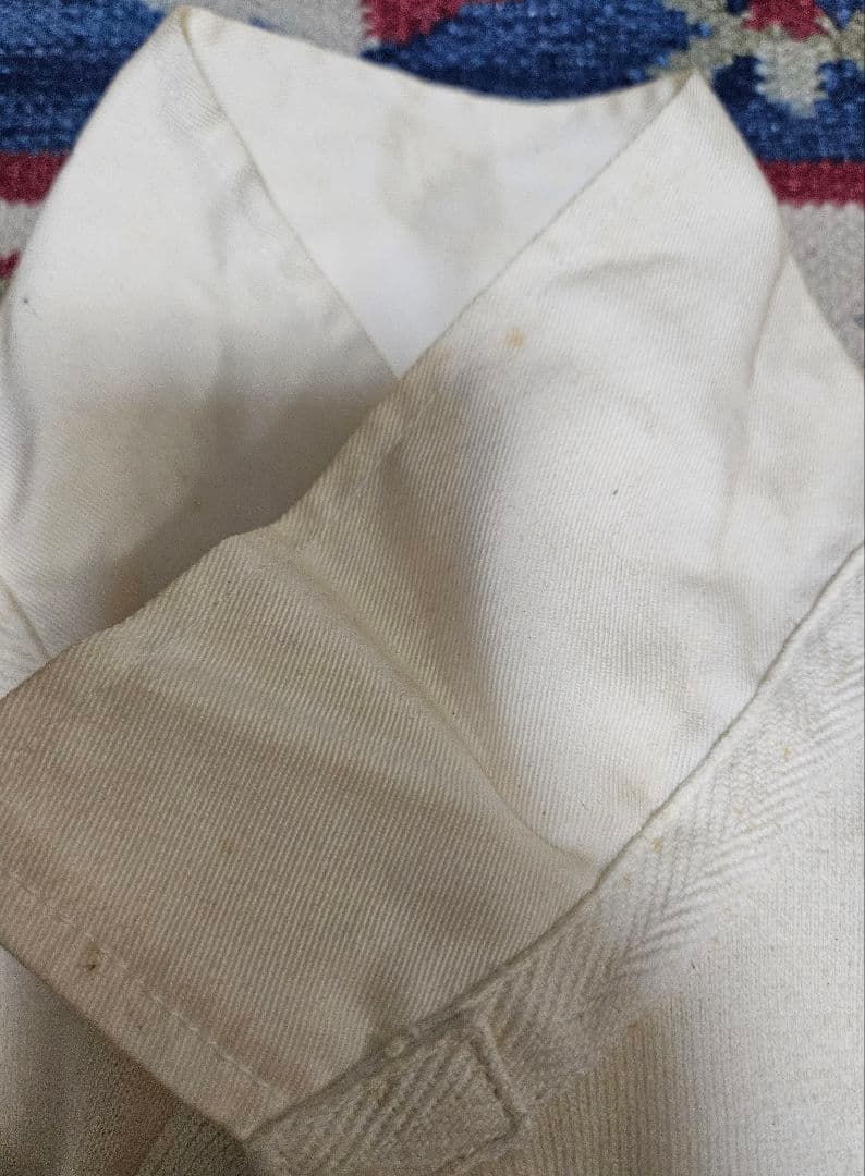 未使用　1988 ISSEY MIYAKE 長袖ポロシャツ M ホワイト