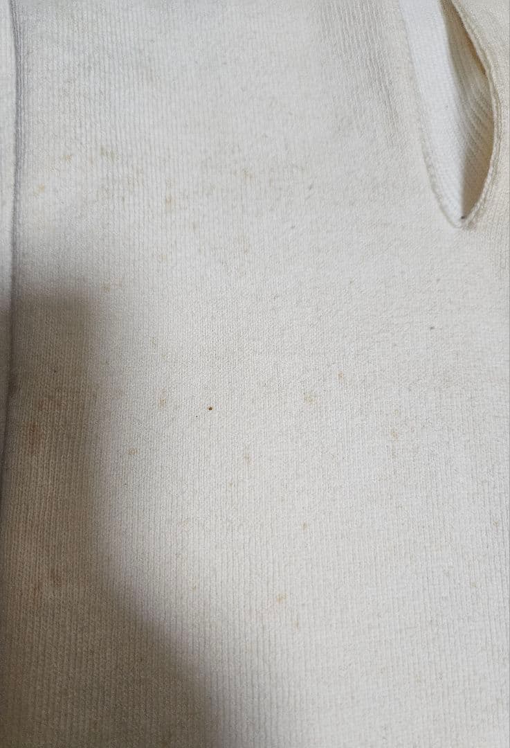 未使用　1988 ISSEY MIYAKE 長袖ポロシャツ M ホワイト