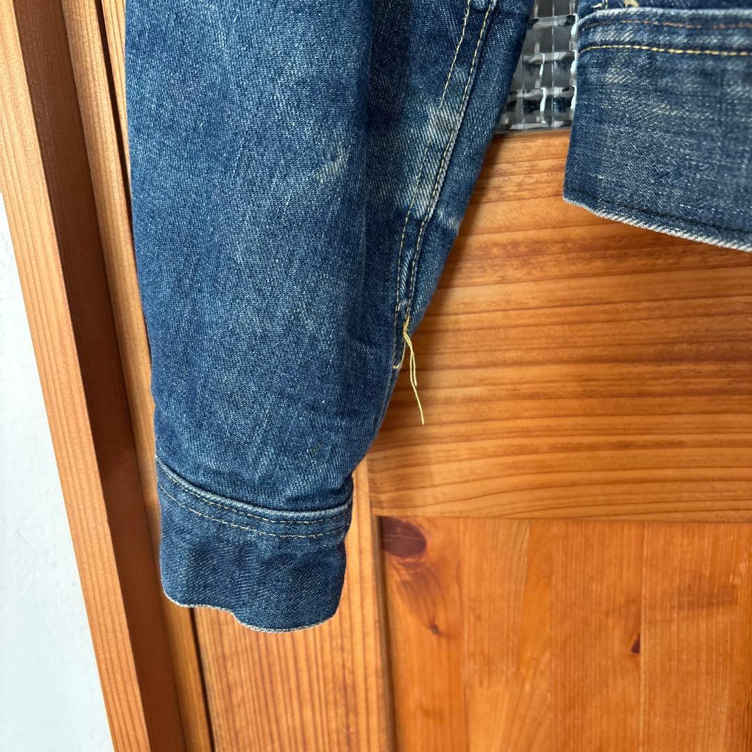 ビンテージ 70's Lee ストームライダー 左綾 縦落ち