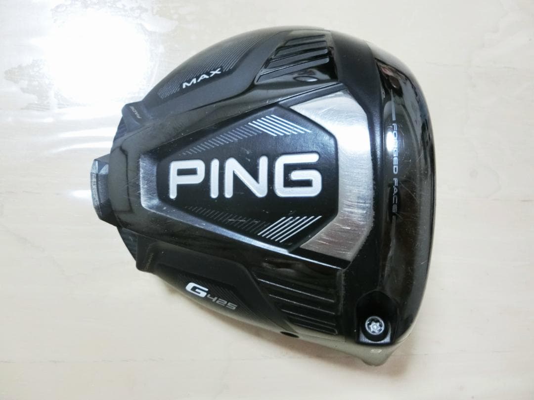 送料込 PING G425 MAX 9度 ヘッド 単品 日本仕様 マックス 訳有