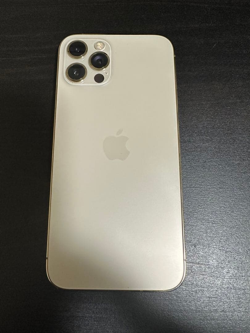 【ジャンク品:動作問題無し】 iPhone 12 Pro ゴールド 256GB