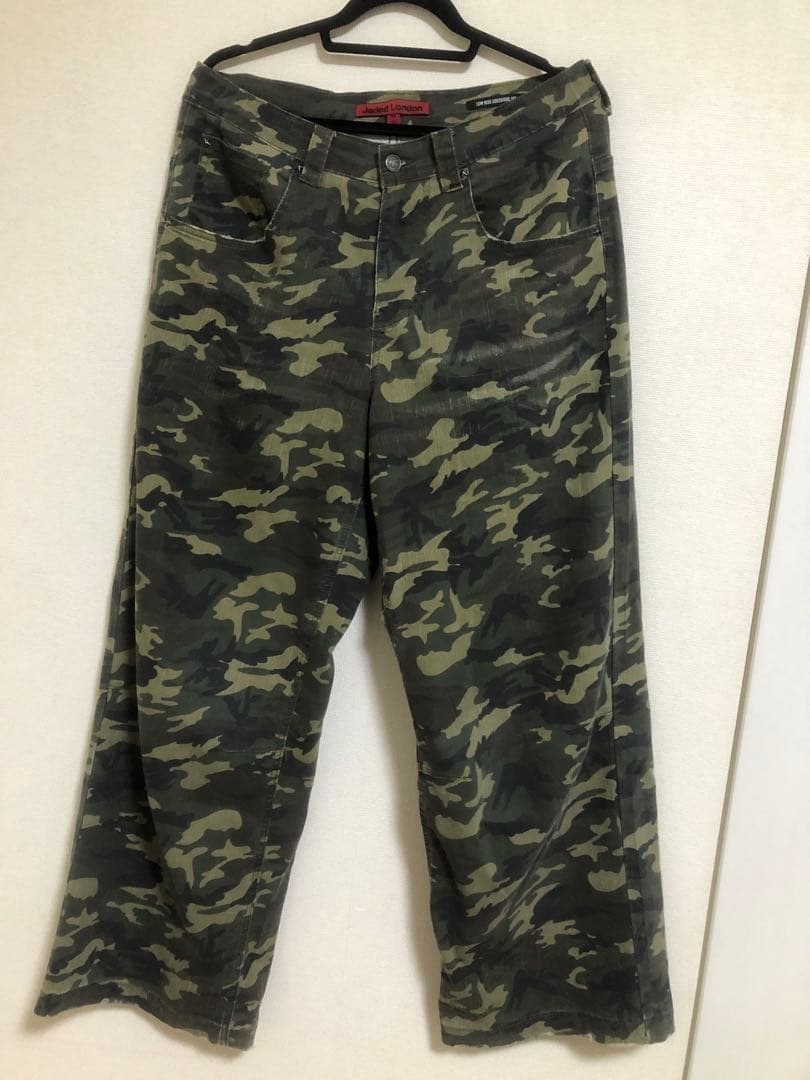 Jaded london 迷彩 カモ柄 デニム W32