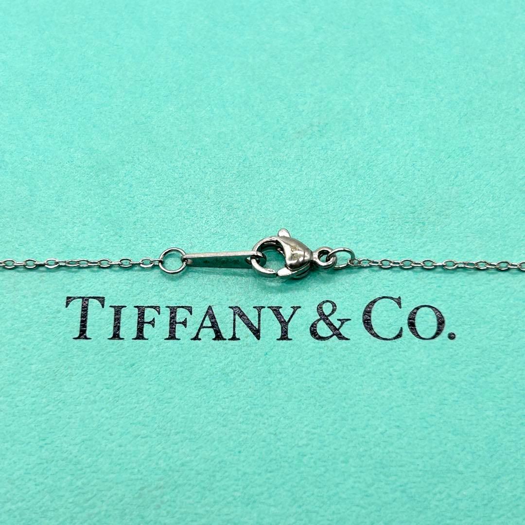 美品　ティファニー　シグネチャー　クロス　ネックレス　シルバー　社外チェーン