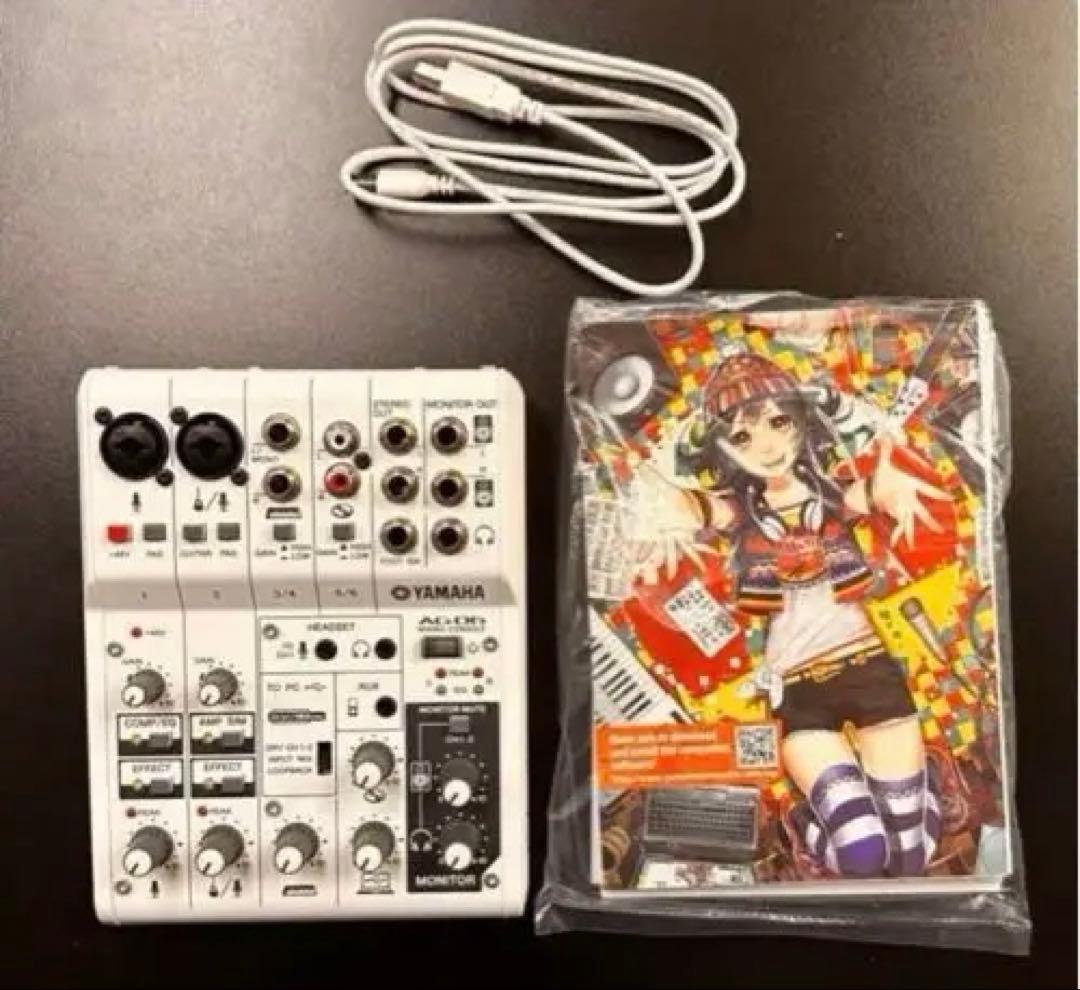 AG06YAMAHAオーディオインターフェイス＆ DM305ダイナミックマイク付