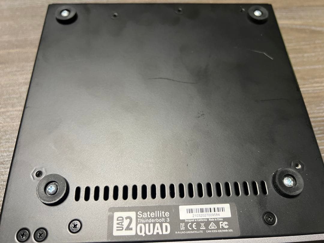 DTM・DAW UAD-2 Satellite Thunderbolt3 Quad Core