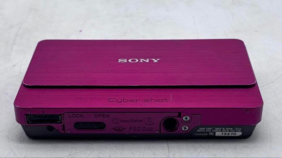 【動作確認済み】SONY Cybershot DSC-T700