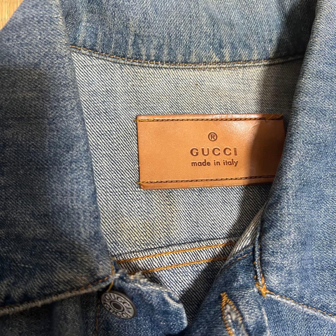 ❣️最終値下げ❣️ GUCCI グッチデニムジャケットジージャン46(S〜M)女性用