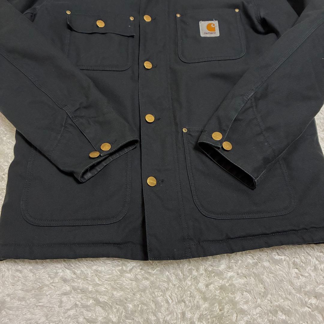 【NBW】カーハートWIP★裏地ボアジャケット　カバーオール　人気サイズL