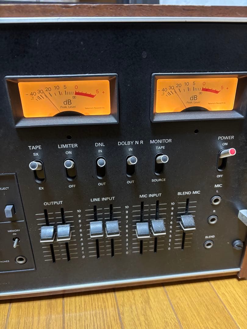 nakamichi 1000 tri-tracer 通電確認済