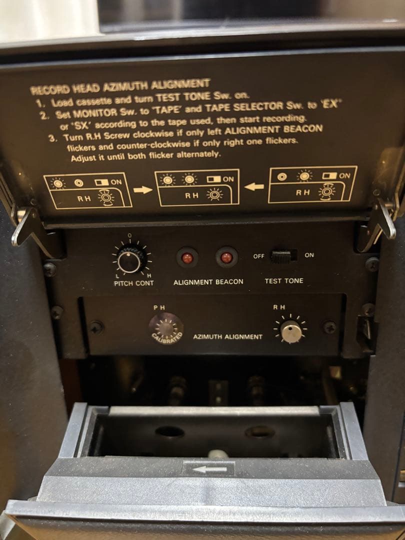 nakamichi 1000 tri-tracer 通電確認済