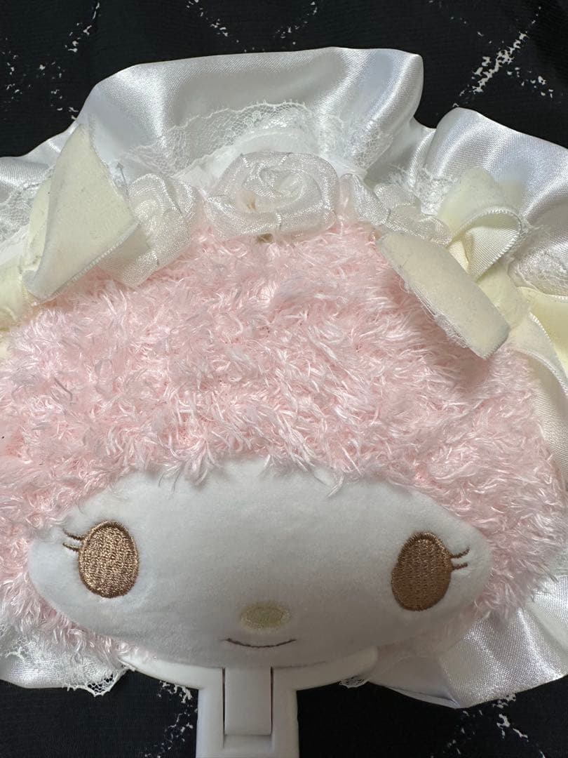 マイメロディ レースデザインシリーズ ミラー