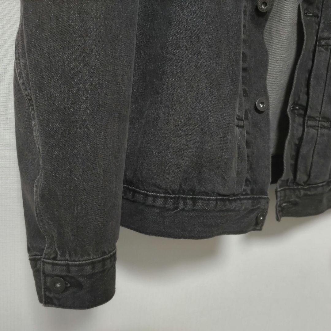 【美品】Levi's ブラックデニム Gジャン / 黒 / Lサイズ