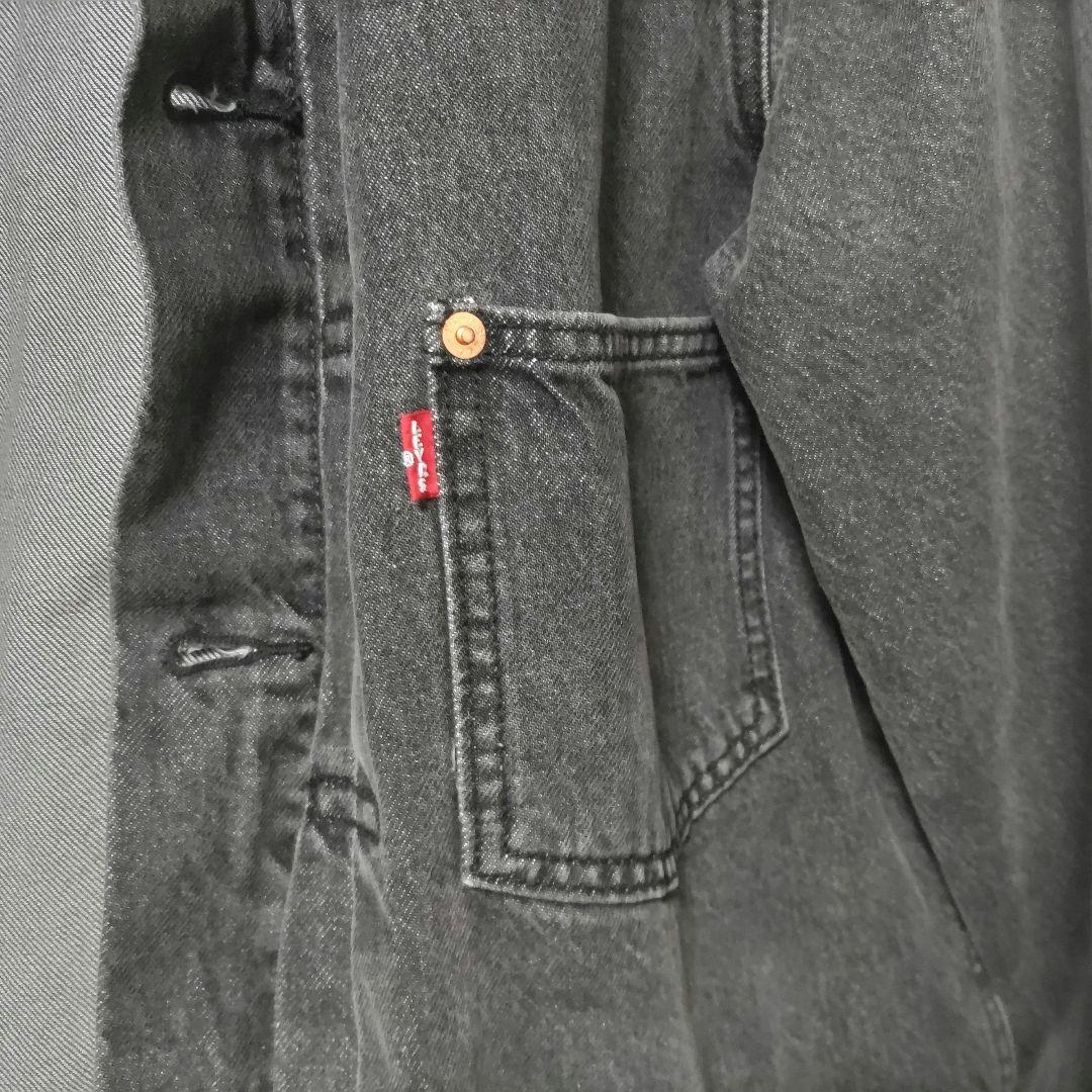 【美品】Levi's ブラックデニム Gジャン / 黒 / Lサイズ