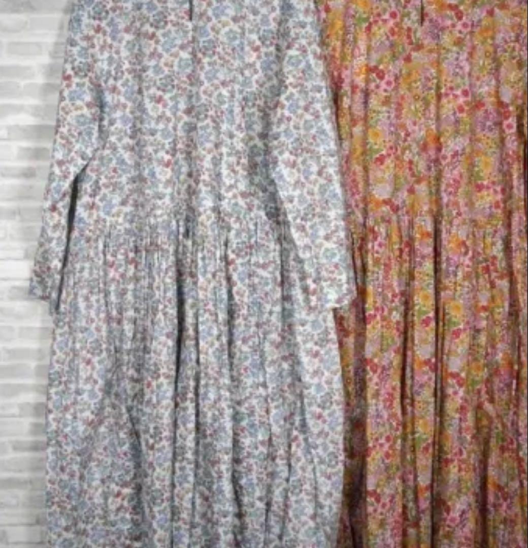 フラワー【Gauze#】リバティスイッチングワンピース 価格30,800円