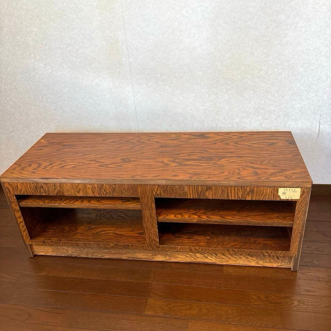 【良品】三越ブルージュ テレビボード フラップ扉 キャスター付き ヴィンテージ