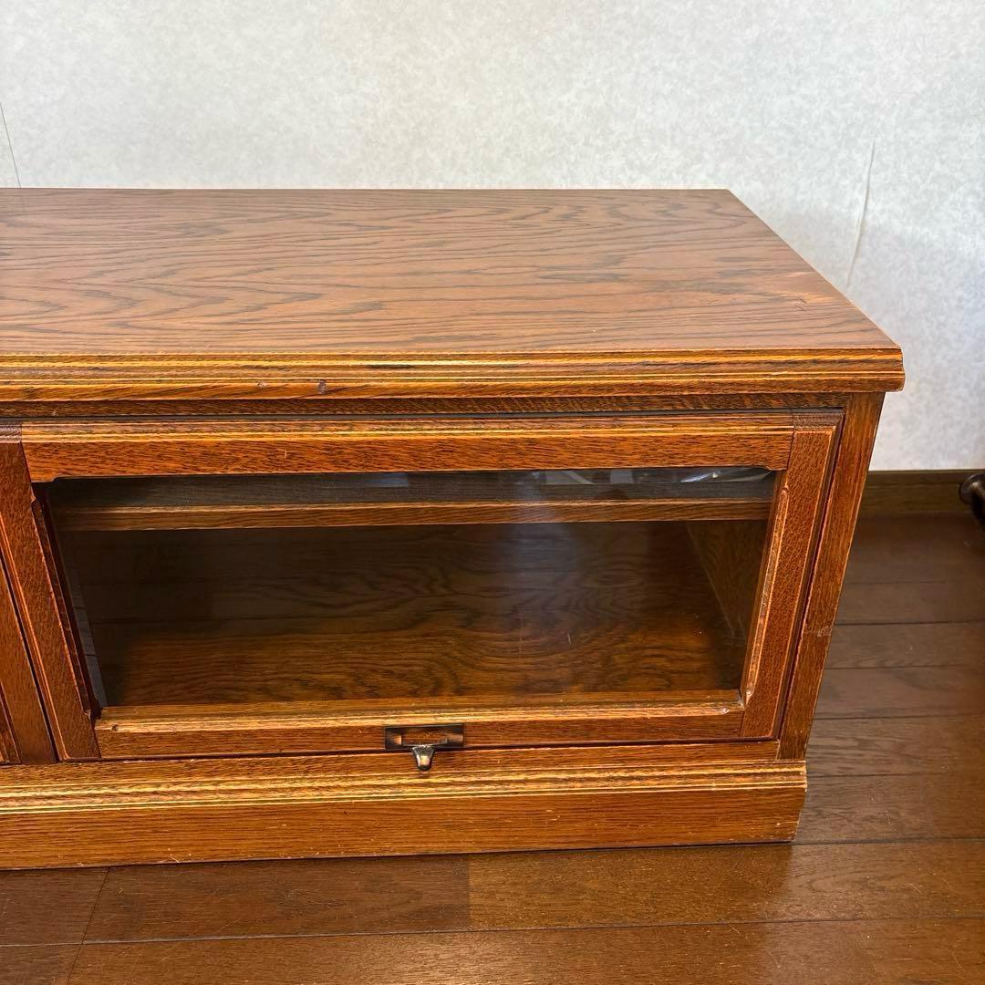 【良品】三越ブルージュ テレビボード フラップ扉 キャスター付き ヴィンテージ