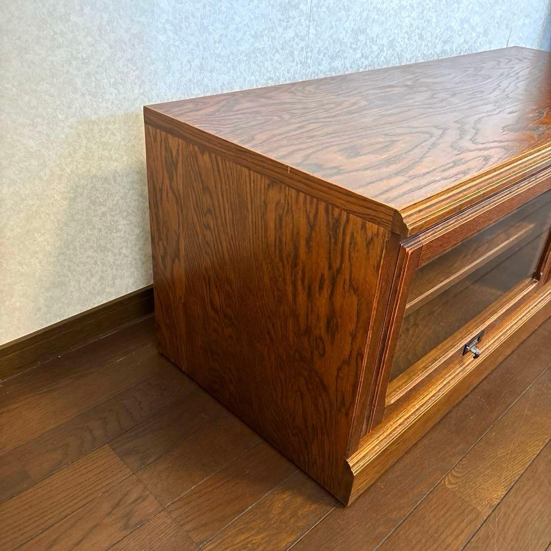 【良品】三越ブルージュ テレビボード フラップ扉 キャスター付き ヴィンテージ