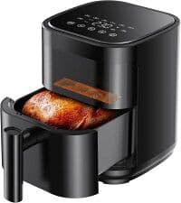 【お買い得！】ブラック ノンフライヤー 大容量 タッチパネル