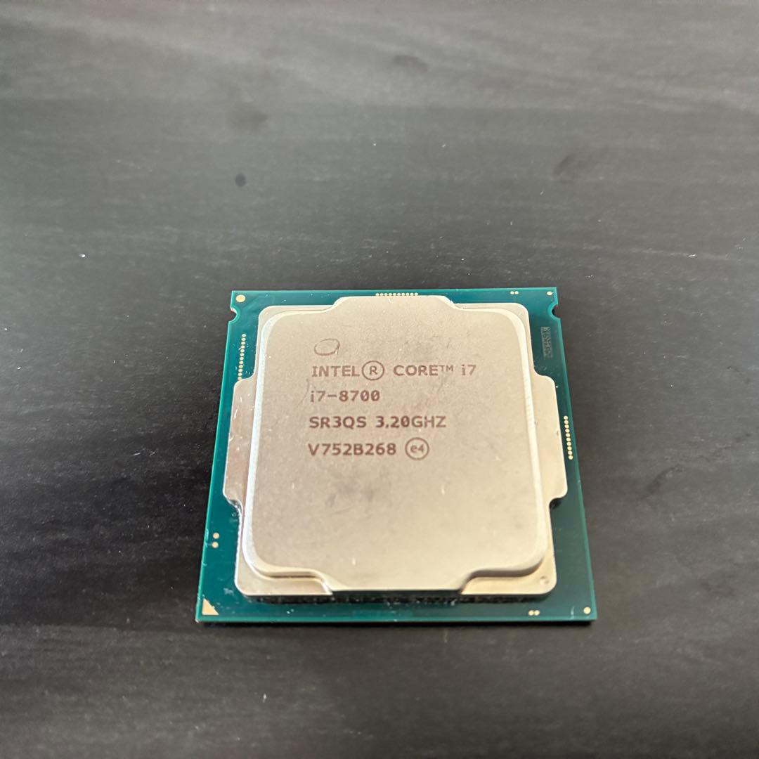 Intel Core i7-8700 第8世代 3.2GHz CPU