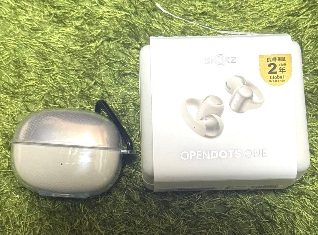 【美品】 Shokz OpenDots ONE グレー　ケース付き