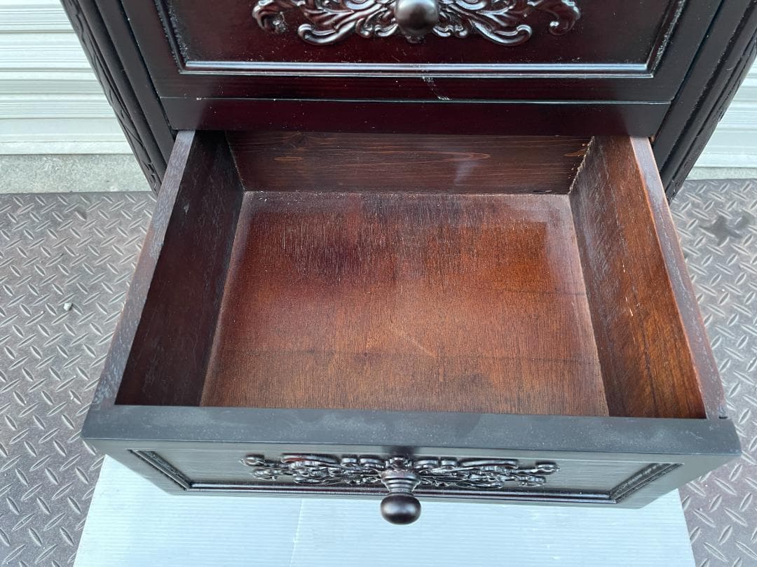 ★ 家具 ネコ足 キャビネット 引き出し チェスト リビング 収納 収納家具