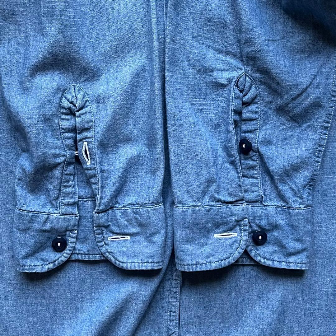 極美品 マディソンブルー 00 ハンプトン シャンブレー シャツ オーバーサイズ