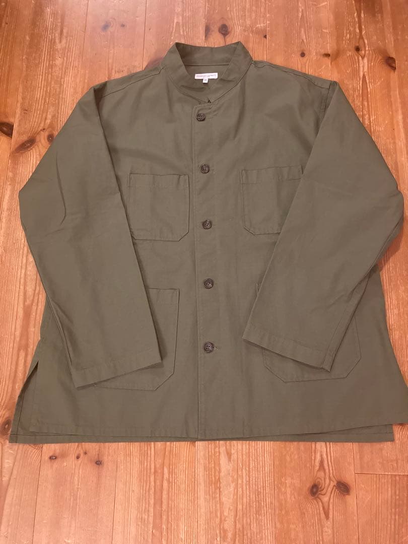 エンジニアードガーメンツ DAYTON SHIRT M ネペンテス カーキ