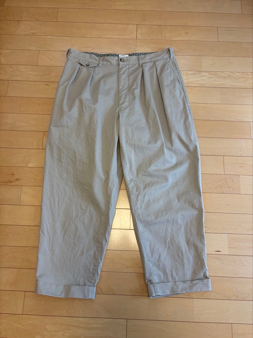 BEAMS JAPAN 2プリーツチノ