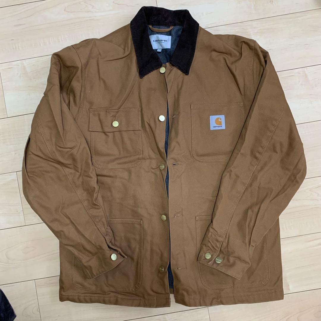【美品】Carhartt ブラウン カバーオール