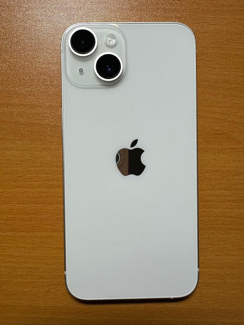 美品 Apple iPhone 14 - スターライト - 128GB