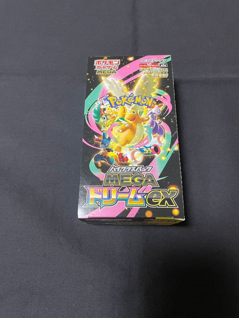 ポケモンカードゲーム MEGA ドリームEX 1box シュリンクなし