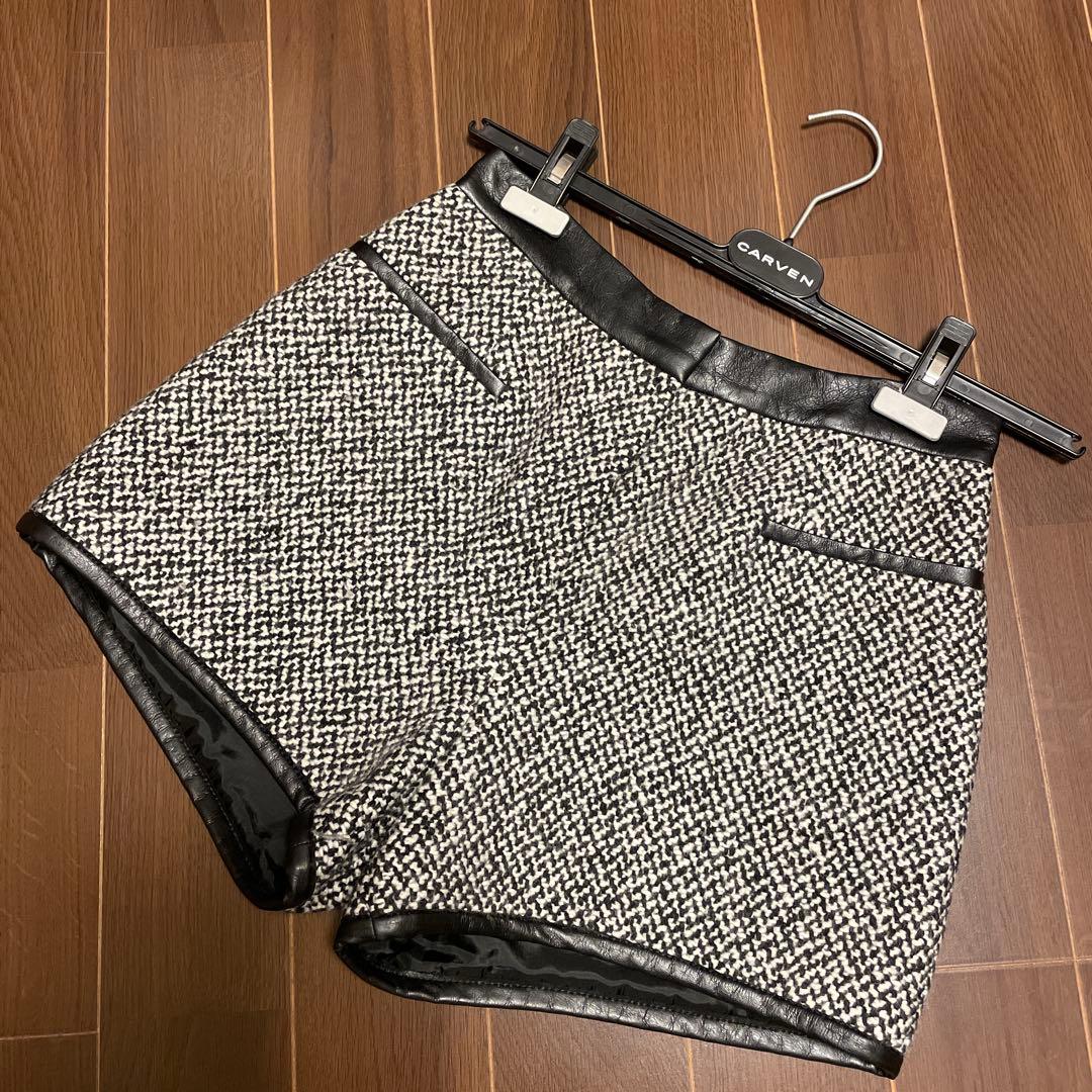 【美品】CARVEN ツイードショートパンツのみ 38