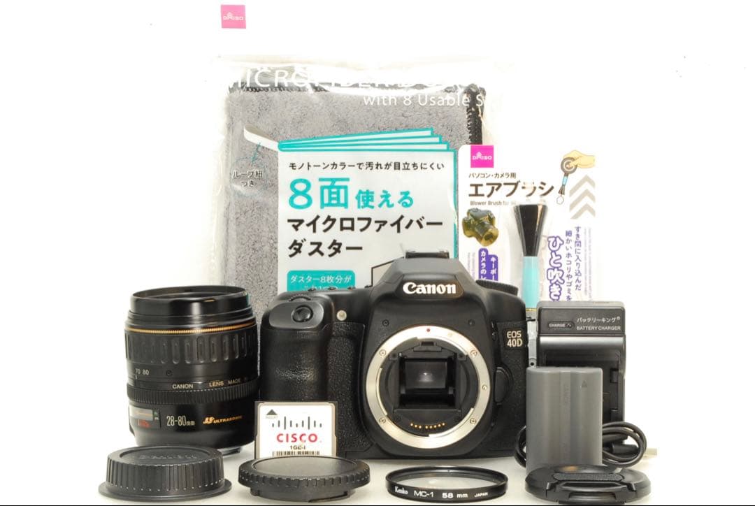 Canon EOS 40D ❤️レンズセット キヤノン デジタル 一眼レフ カメラ