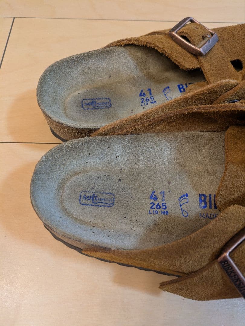 ビルケンシュトック ボストン 41 MINK ソフトフットベッド