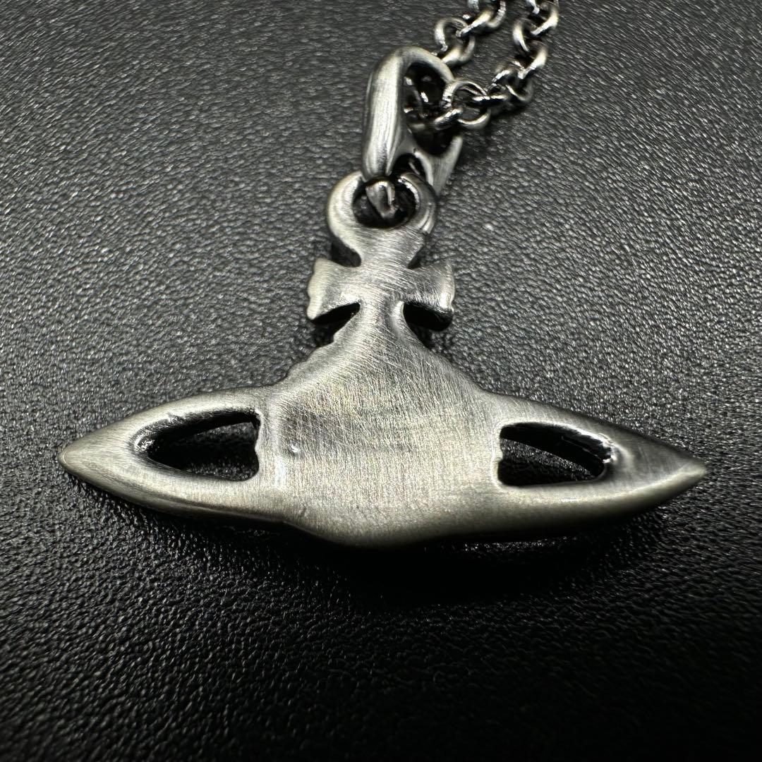 Vivienne Westwood ネックレス シルバー ブラック色 r8124
