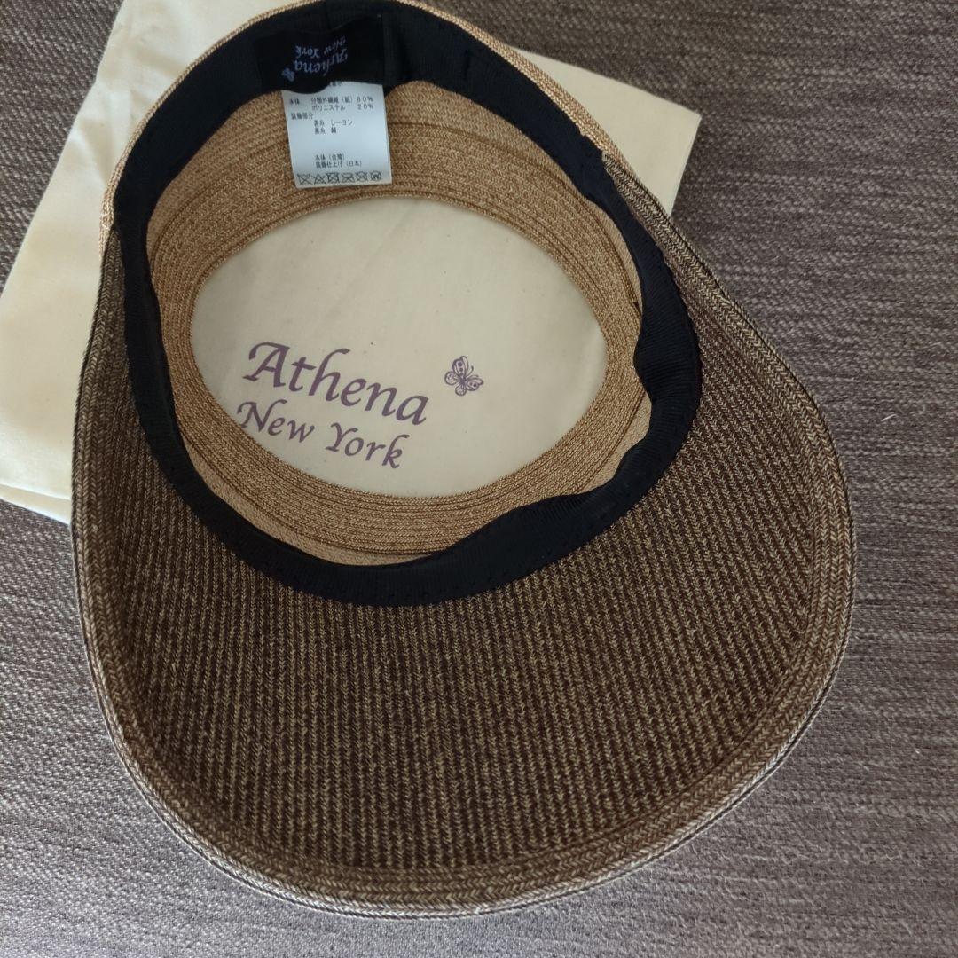 未使用　Athena New York Amelia Visor　サンバイザー