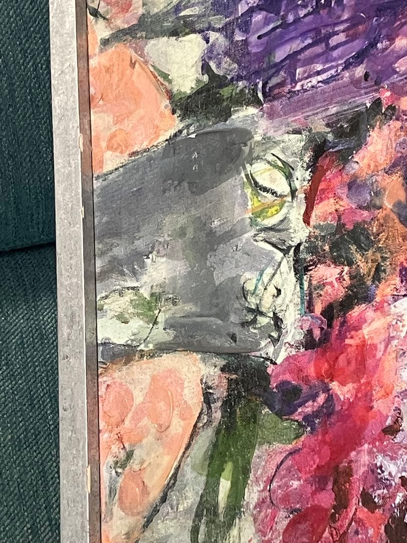 Francfranc SANDY WELCH アートボード フローラ パープル