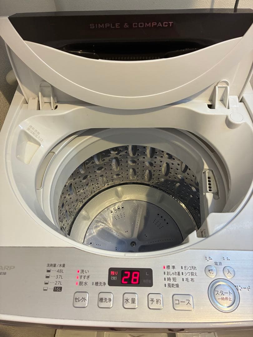 シャープ　洗濯機