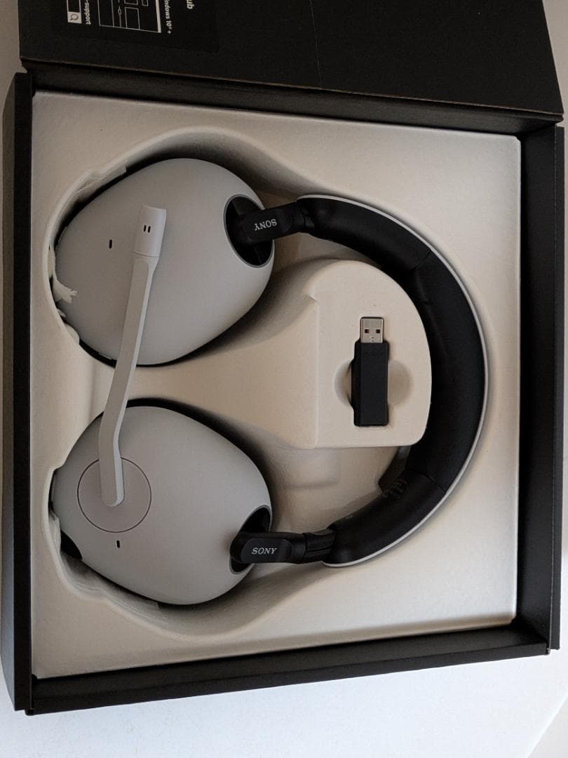 SONY INZONE H9WH-G900N ゲーミングヘッドセット（破れあり）