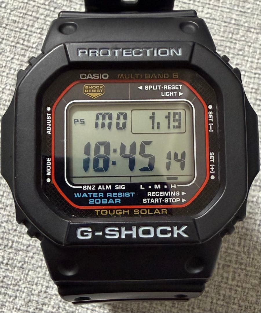 G-SHOCK GW-M5610U-1JF 電波ソーラー 美品 ブラック
