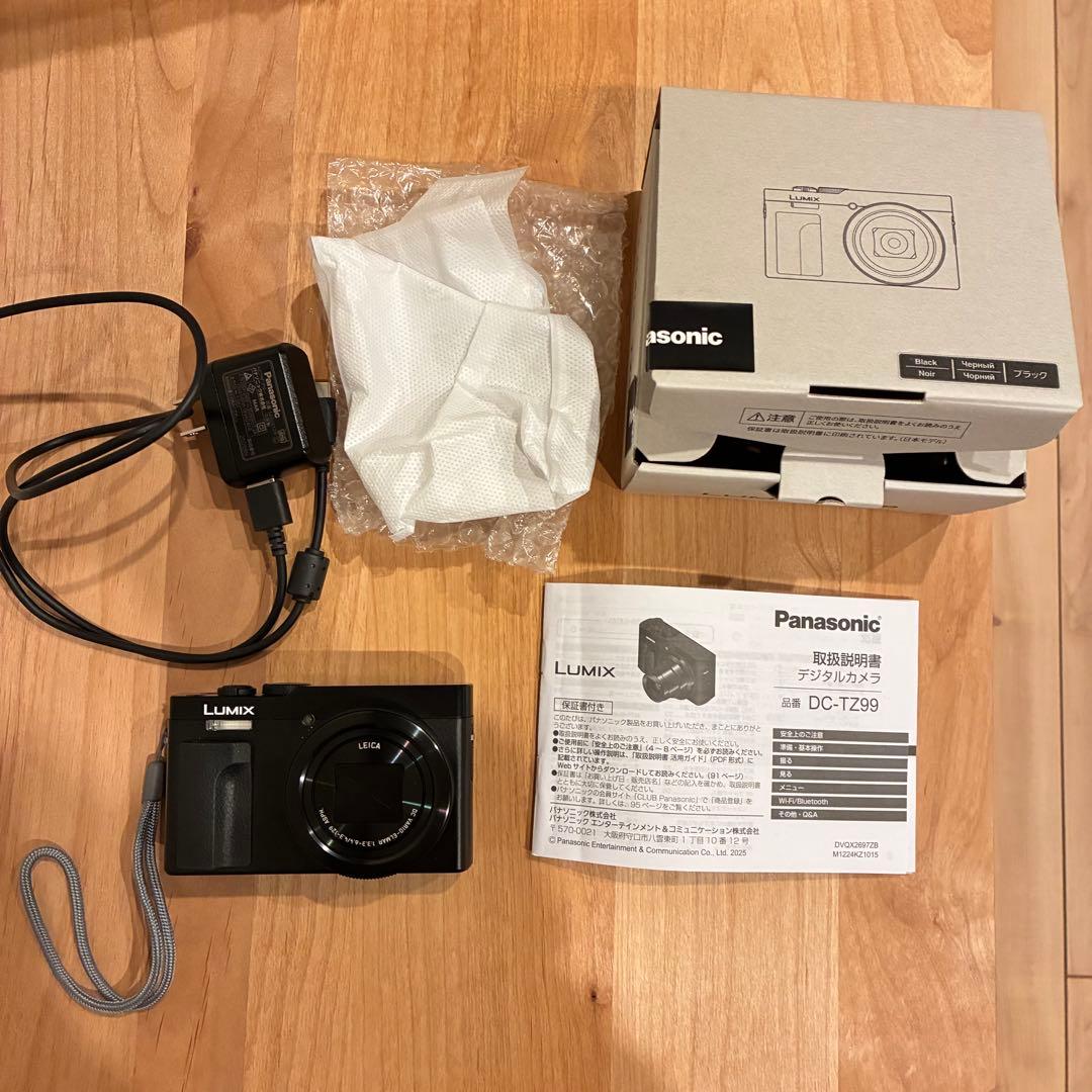 【美品】Panasonic Lumix TZ99 コンパクトデジタルカメラ