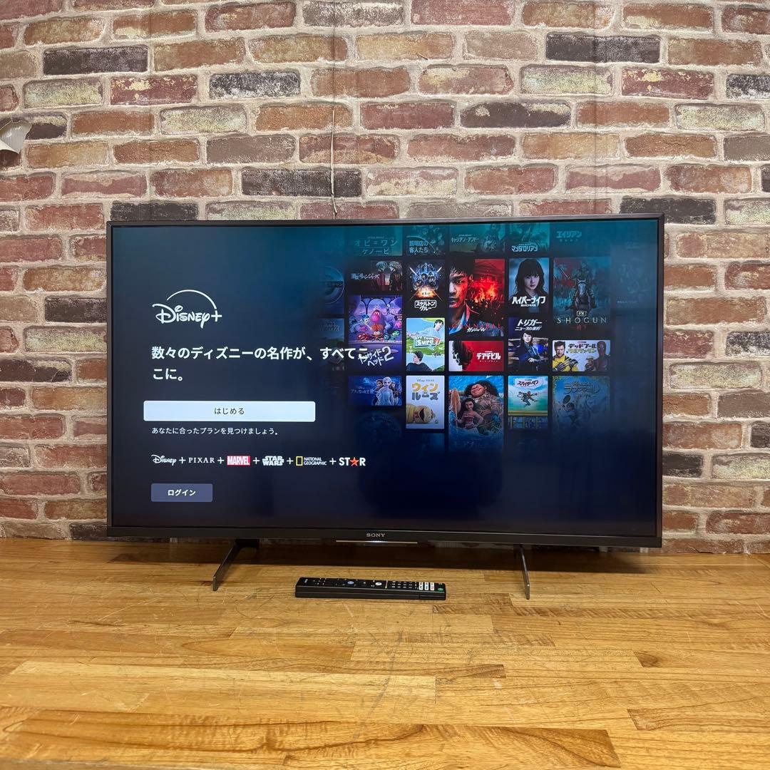 SONY 43V型 4K 液晶テレビ BRAVIA KJ-43X8500H